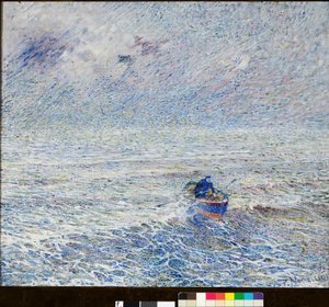 Genua Zee, 1891 door Plinio Nomellini