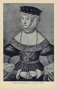 Barbara Radziwiłł door Polish School