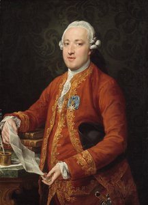 Don José Moñino y Redondo, Graaf van Floridablanca door Pompeo Girolamo Batoni