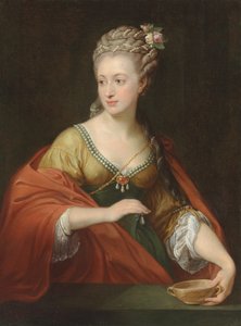 Portret van Alexandra Evtikhievna Demidova 1724-1789 als Cleopatra, vroege jaren 1770 door Pompeo Girolamo Batoni