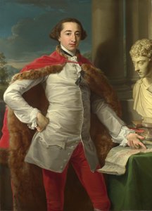 Portret van Richard Milles van Nackington, 1760s door Pompeo Girolamo Batoni