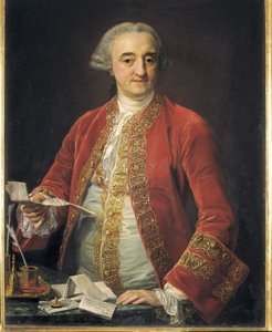 RODA, Manuel Roda y Arrieta, markies van (1706-1782). Spaanse politicus door Pompeo Girolamo Batoni