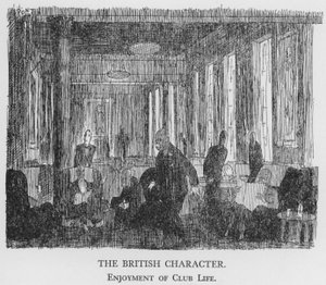 Het Britse karakter, plezier in het clubleven door Pont