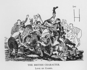 Het Britse karakter, liefde voor spelletjes