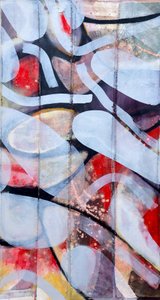 Levendige abstracte stroming door Poonam Choudhary