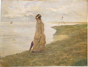 Vrouw aan de Kust
