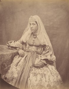 [Armeense vrouw van Teheran], 1840s-60s door Possibly by Luigi Pesce.