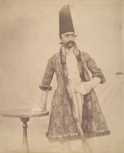 Naser al-Din Shah, 1840s-60s door Possibly by Luigi Pesce.