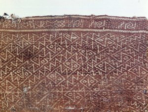 Pre-Columbiaanse stof, al. J. Anquetil157: gezicht157 bis: revers door Pre Columbian Pre Columbian