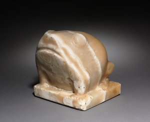 Beeld van Heqat, de Kikkergodin, ca. 2950 v.Chr. door Predynastic Period Egyptian