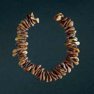 Prehistorie: bottenketting uit de grot van Polesine, Veneto door Prehistoric Prehistoric