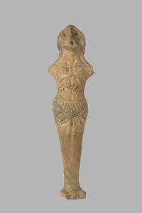 Vrouwelijke Figurine, 3950-3500 v.Chr. door Prehistoric Russian Culture