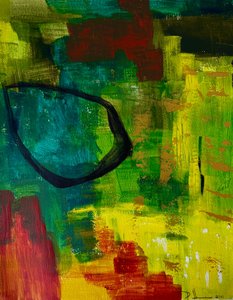 Levendige abstracte vormen door Preston Harmon