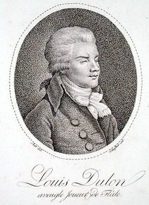 Louis Dulon, gegraveerd door Scheffner