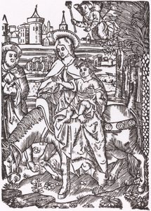 De Vlucht naar Egypte door Probably French 16th Century