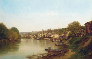 Aan de oevers van de Seine bij Meudon