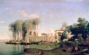Beni Suef aan de Nijl, 19e eeuw