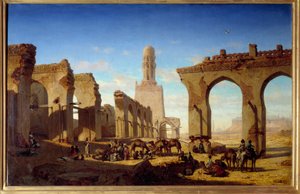 Ruïnes van de moskee van de kalief Al Hakim in Caïro