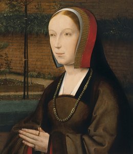Portret van een Vrouwelijke Donateur
