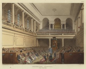 Weeshuis door Pugin and Rowlandson