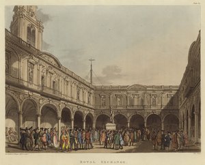 Royal Exchange door Pugin and Rowlandson