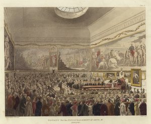 Genootschap ter aanmoediging van Kunsten door Pugin and Rowlandson