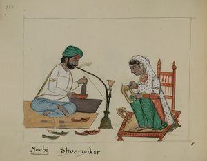 Een schoenmaker