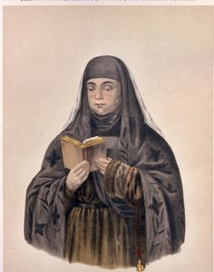 Portret van tsarina Eudoxia Feodorovna Lopukhina door Pyotr Fyodorovich Borel