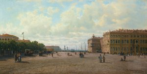 Het Paleisplein in Sint-Petersburg