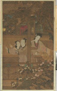Droom van de Rode Kamer door Qing Dynasty Chinese School