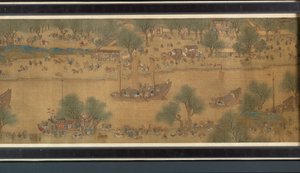 Lentefestival aan de Rivier (detail)