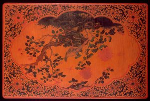 Tafelblad, Kangxi-periode (1662-1722) door Qing Dynasty Chinese School