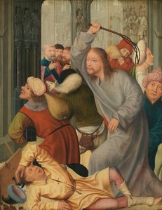 Christus verdrijft de geldwisselaars uit de tempel