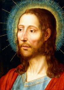 Christus, buste lengte, c.1528-30 door Quentin Massys or Metsys