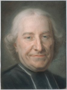 Portret van Claude Charles Deschamps door Quentin de la Latour
