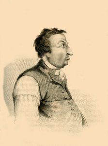 Nathaniel Bentley. De bekende Dirty Dick, 1821 door R. Page