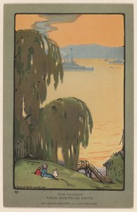 De Hudson vanaf Riverside Drive