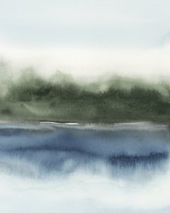 Rustig abstract landschap