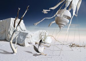 De surrealistische Witte Woestijn door Radoslav Penchev