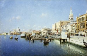 Een uitzicht op Venetië