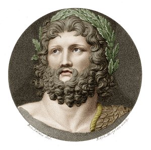 Zeus door Raffaello Sanzio Morghen