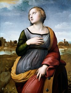 Sint-Catharina van Alexandrië, ca. 1507 door Raffaello Sanzio Raphael