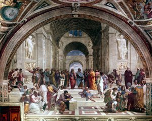 School van Athene door Raffaello Sanzio Raphael