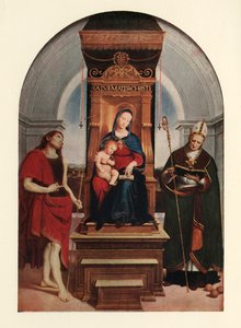 De Ansidei Madonna, 1505, c1912 door Raffaello Sanzio Raphael