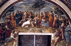 De Parnassus, uit de Stanza delle Segnatura