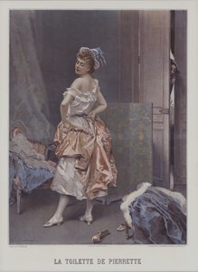 De Toilette van Pierrette