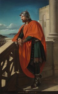 Portret van koning Ataulf van de Visigoten