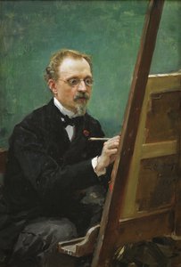 Portret van Federico de Madrazo, 1875