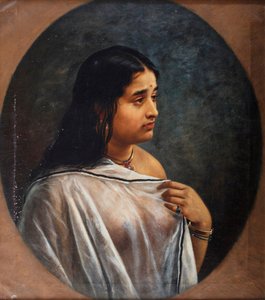 Malayali Lady, door Raja Ravi Varma