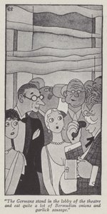 Illustratie voor Gentlemen Prefer Blondes door Anita Loos door Ralph Barton
